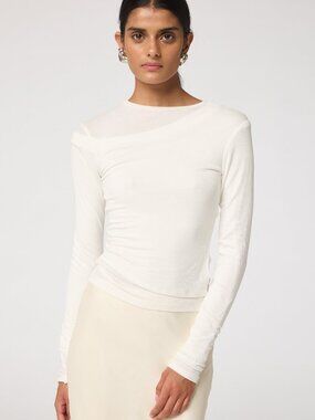 The Line by K White Smythson Top White | XS